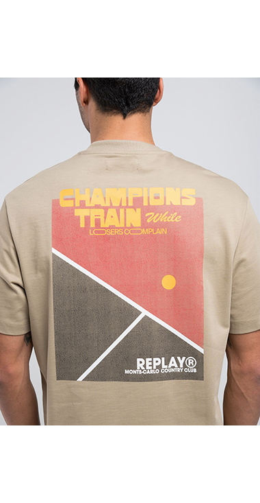 モンテカルロカントリークラブコレクションプリントTシャツ 詳細画像